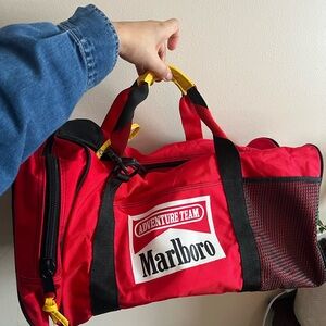 Marlboro Red Adventure Team Duffel Bag